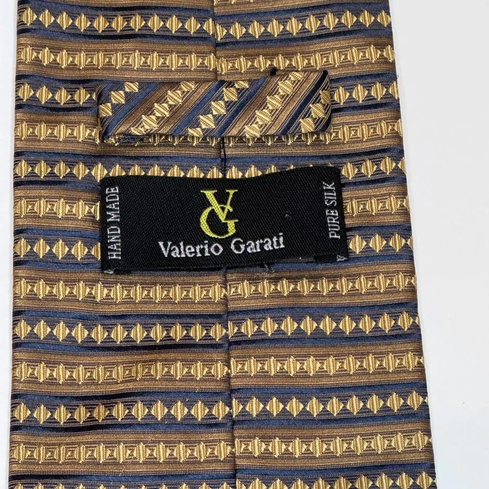 VALERIO GARATI Tie‎ 100% Silk 4